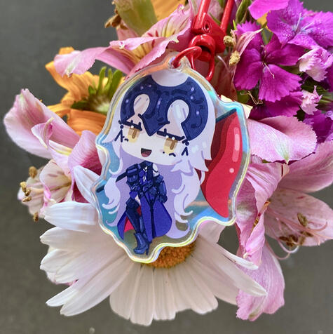 Rainbow Acrylic Charm - Jeanne Alter